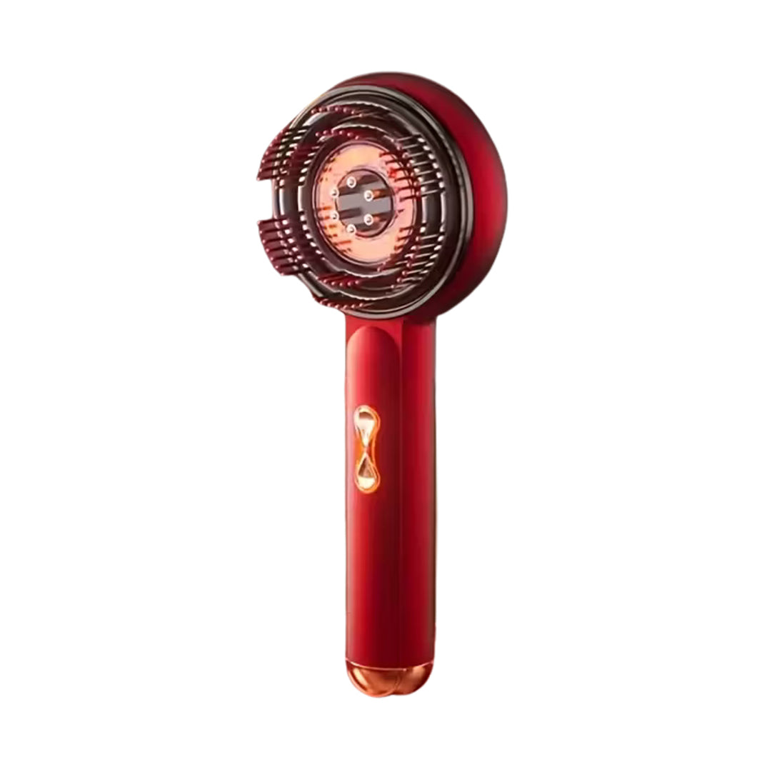 Electric Hair Brush Scalp Massager with Serum Dispenser